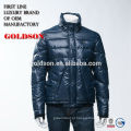 2016 Shining Nylon Men Handsome Down Jacket Moda na Europa